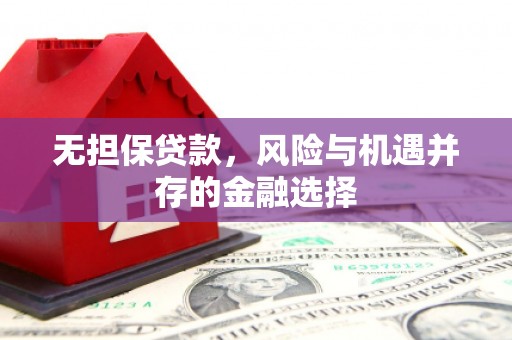 长葛无担保贷款，风险与机遇并存的金融选择