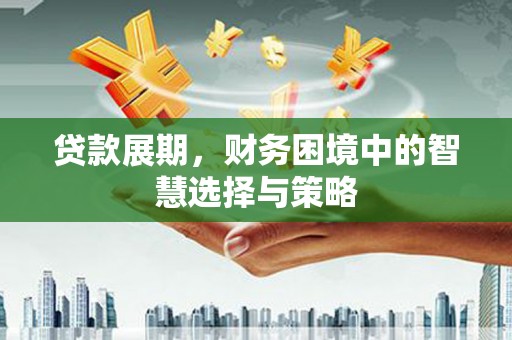 长葛贷款展期，财务困境中的智慧选择与策略