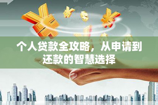 长葛个人贷款全攻略，从申请到还款的智慧选择