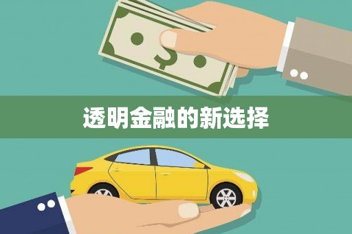 长葛透明金融的新选择