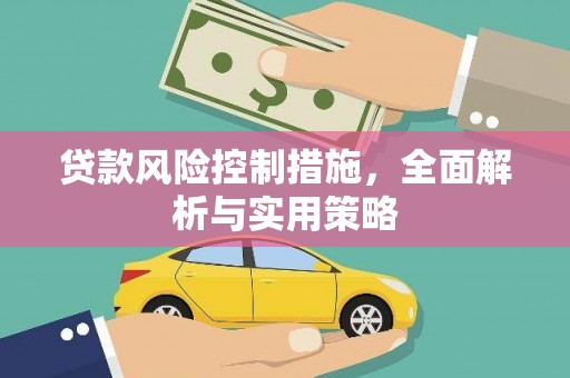 长葛贷款风险控制措施，全面解析与实用策略