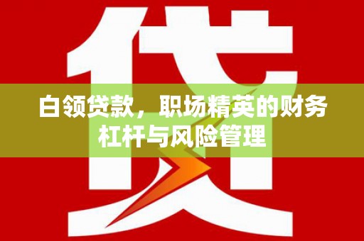 长葛白领贷款，职场精英的财务杠杆与风险管理