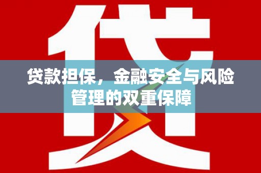 长葛贷款担保，金融安全与风险管理的双重保障