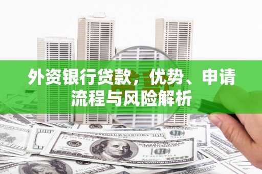 长葛外资银行贷款，优势、申请流程与风险解析