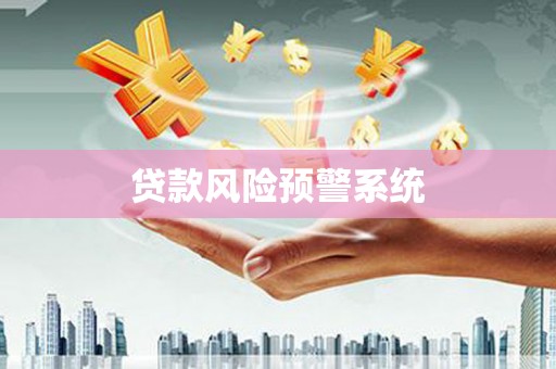 长葛贷款风险预警系统