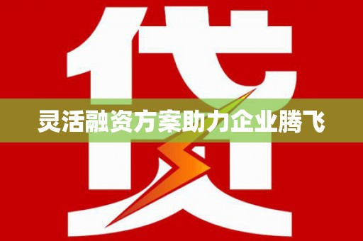 长葛灵活融资方案助力企业腾飞
