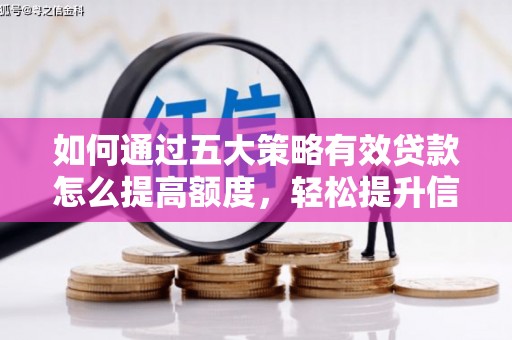 长葛如何通过五大策略有效贷款怎么提高额度，轻松提升信用价值