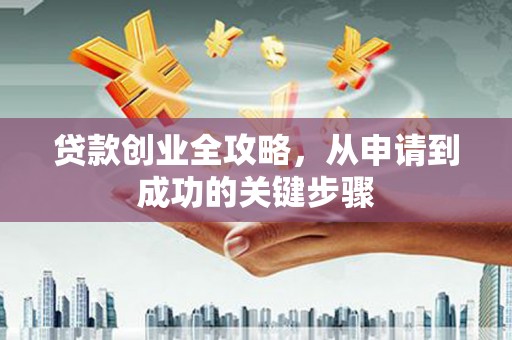 长葛贷款创业全攻略，从申请到成功的关键步骤