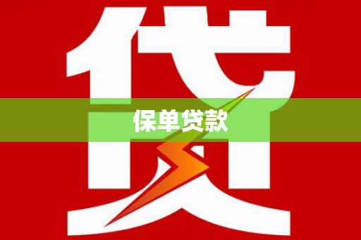 长葛保单贷款
