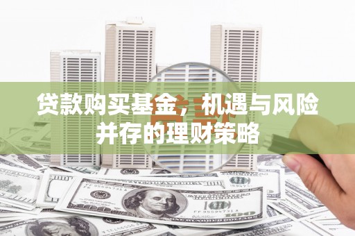 长葛贷款购买基金，机遇与风险并存的理财策略