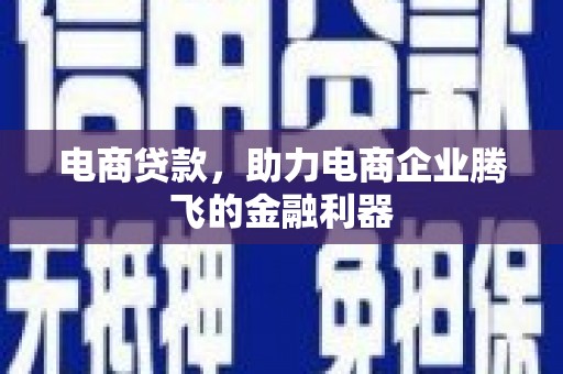 长葛电商贷款，助力电商企业腾飞的金融利器