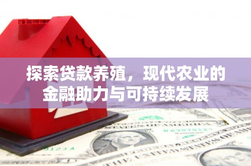 长葛探索贷款养殖，现代农业的金融助力与可持续发展