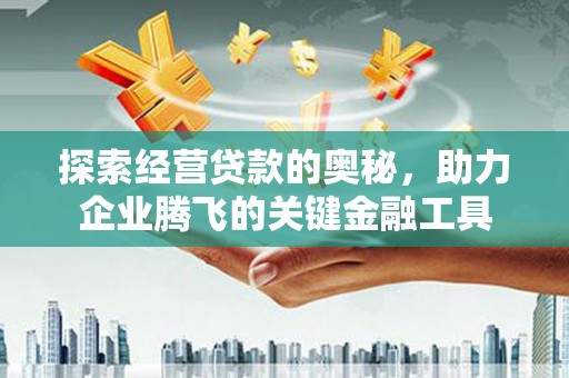 长葛探索经营贷款的奥秘，助力企业腾飞的关键金融工具