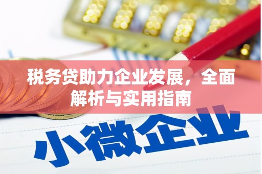 长葛税务贷助力企业发展，全面解析与实用指南