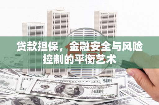 长葛贷款担保，金融安全与风险控制的平衡艺术