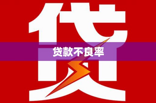 长葛贷款不良率