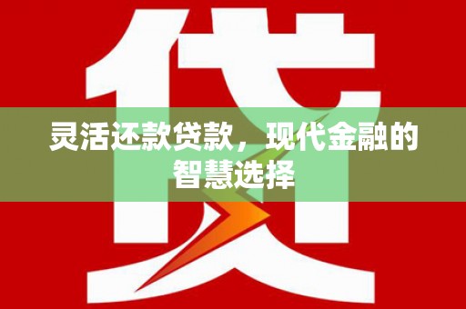 长葛灵活还款贷款，现代金融的智慧选择