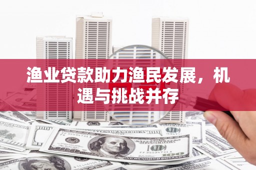 长葛渔业贷款助力渔民发展，机遇与挑战并存