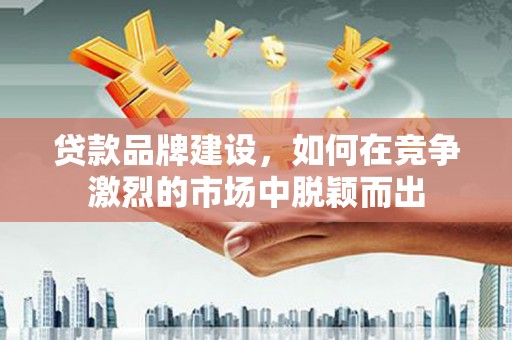 长葛贷款品牌建设，如何在竞争激烈的市场中脱颖而出