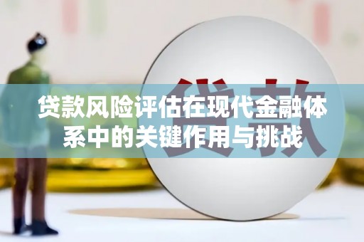 长葛贷款风险评估在现代金融体系中的关键作用与挑战