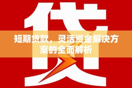 长葛短期贷款，灵活资金解决方案的全面解析