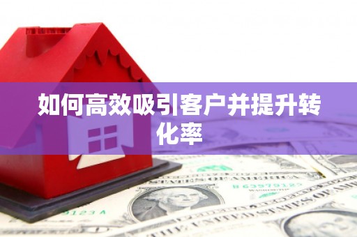 长葛如何高效吸引客户并提升转化率