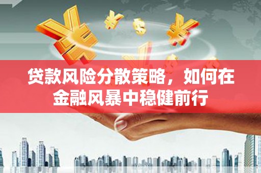 长葛贷款风险分散策略，如何在金融风暴中稳健前行