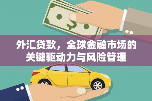 长葛外汇贷款，全球金融市场的关键驱动力与风险管理