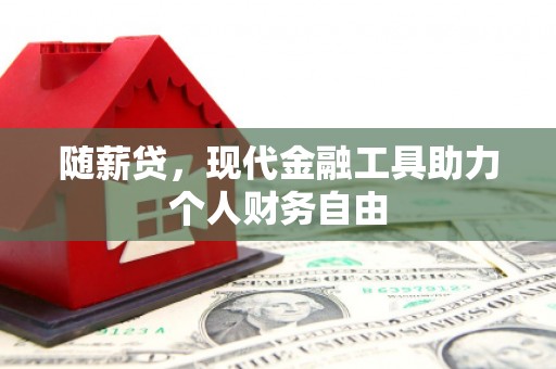 长葛随薪贷，现代金融工具助力个人财务自由