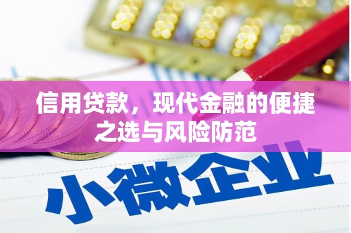 长葛信用贷款，现代金融的便捷之选与风险防范