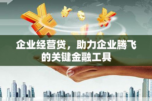 长葛企业经营贷，助力企业腾飞的关键金融工具