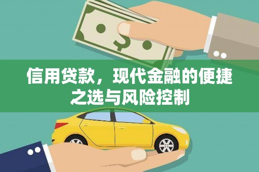 长葛信用贷款，现代金融的便捷之选与风险控制