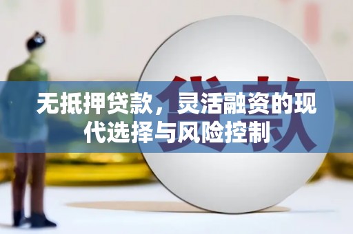 长葛无抵押贷款，灵活融资的现代选择与风险控制
