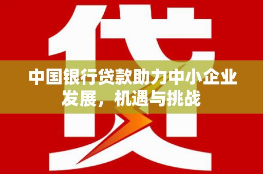 长葛中国银行贷款助力中小企业发展，机遇与挑战