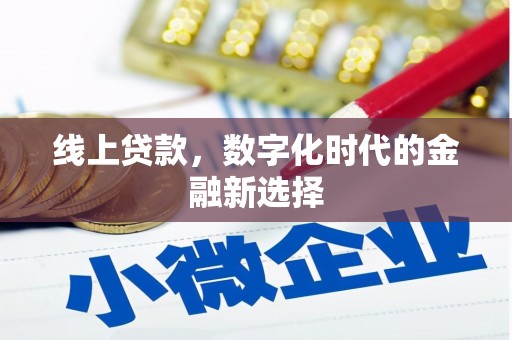 长葛线上贷款，数字化时代的金融新选择