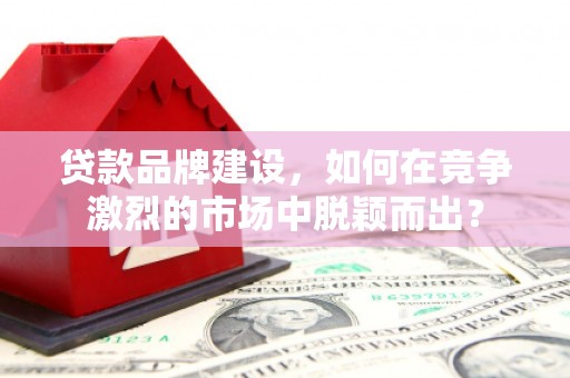 长葛贷款品牌建设，如何在竞争激烈的市场中脱颖而出？