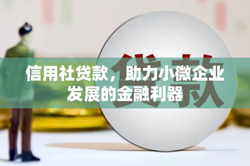 长葛信用社贷款，助力小微企业发展的金融利器