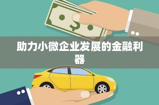 长葛助力小微企业发展的金融利器