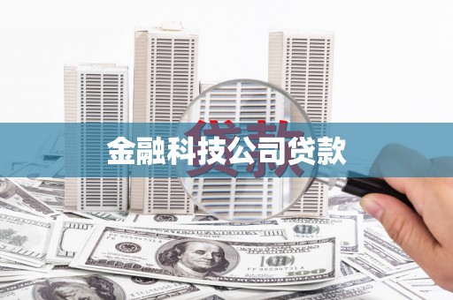 长葛金融科技公司贷款