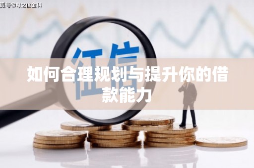 长葛如何合理规划与提升你的借款能力