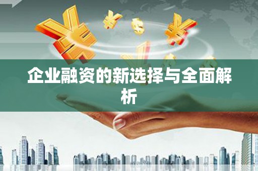 长葛企业融资的新选择与全面解析